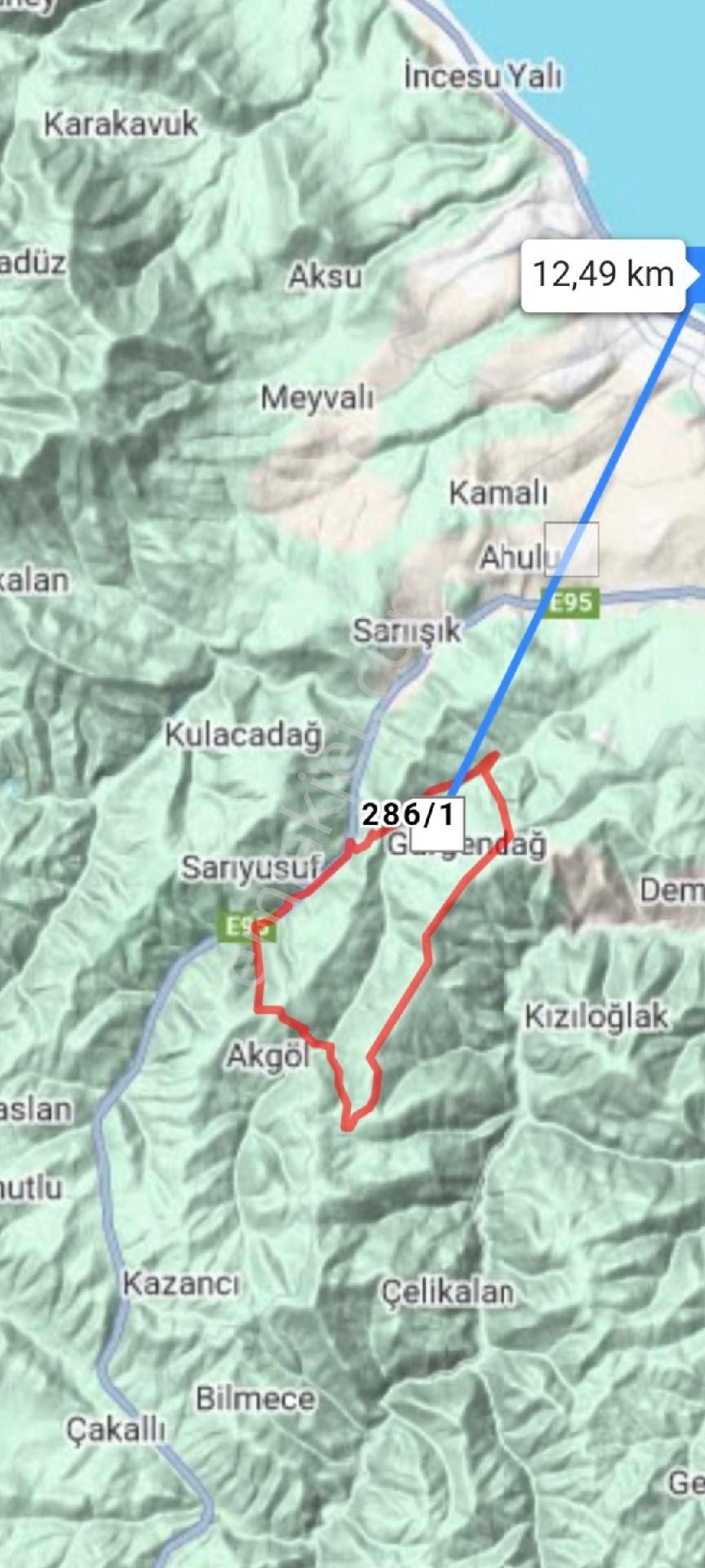 Ali Erişgin'den Satılık Tarla İlkadım Gürgendağı Mah'de 2243 M2 - Görsel 11