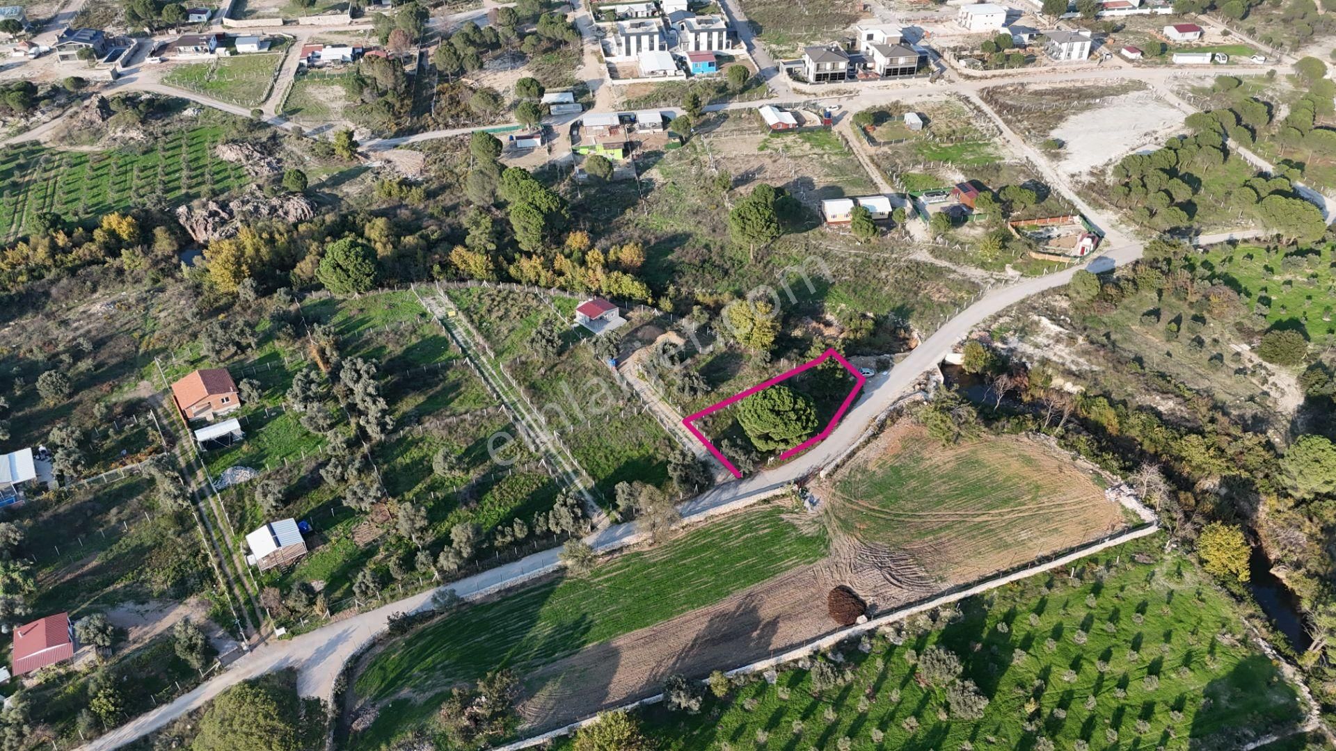 İzmir Menderes Künerde Tapudan Satışlı 536 M2 Elektrik Su Köşe Arsa - Görsel 6