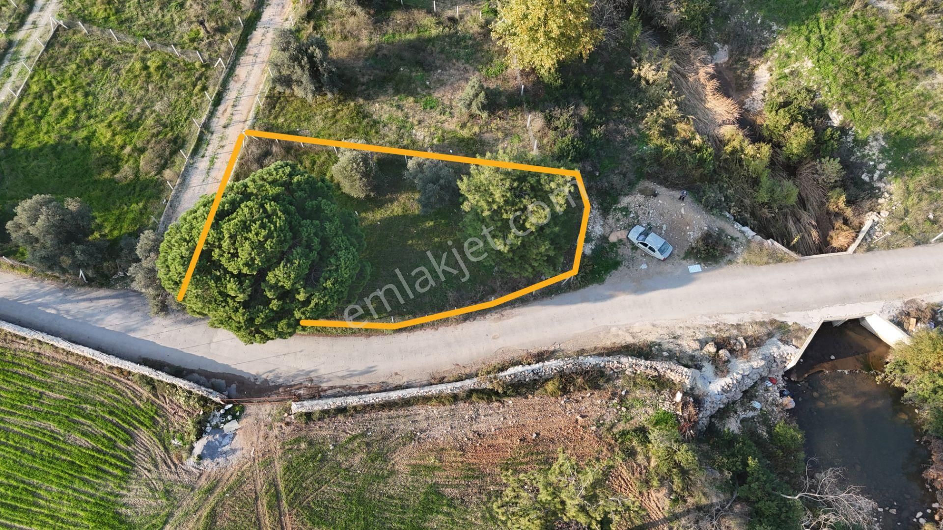 İzmir Menderes Künerde Tapudan Satışlı 536 M2 Elektrik Su Köşe Arsa - Görsel 22