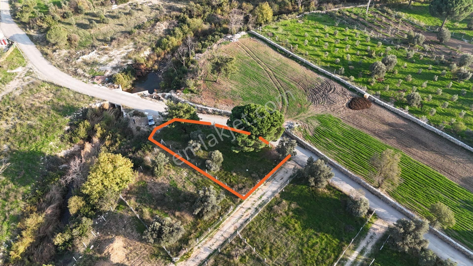 İzmir Menderes Künerde Tapudan Satışlı 536 M2 Elektrik Su Köşe Arsa - Görsel 30