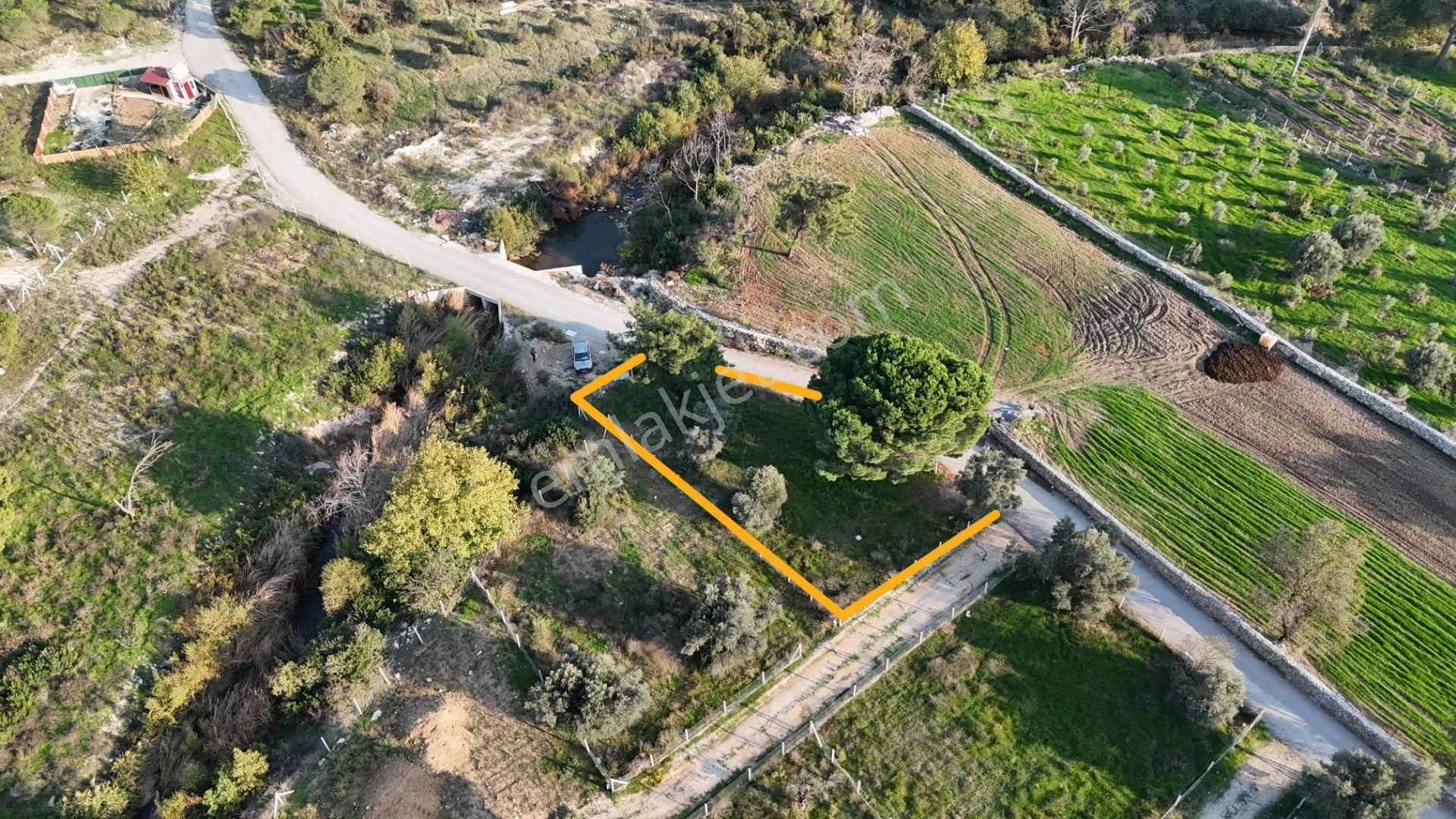 İzmir Menderes Künerde Tapudan Satışlı 536 M2 Elektrik Su Köşe Arsa - Görsel 15