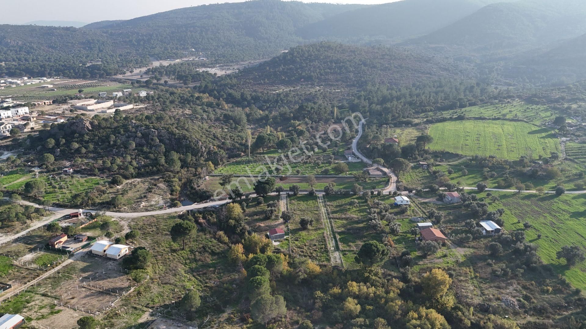 İzmir Menderes Künerde Tapudan Satışlı 536 M2 Elektrik Su Köşe Arsa - Görsel 20