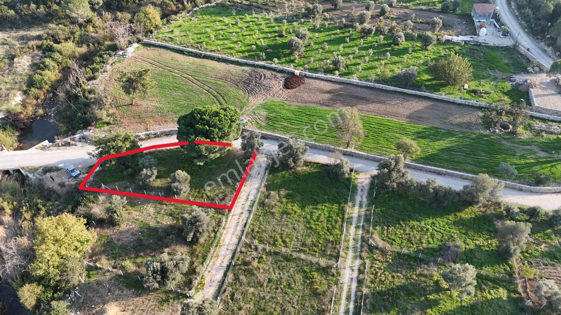 İzmir Menderes Künerde Tapudan Satışlı 536 M2 Elektrik Su Köşe Arsa - Görsel 33