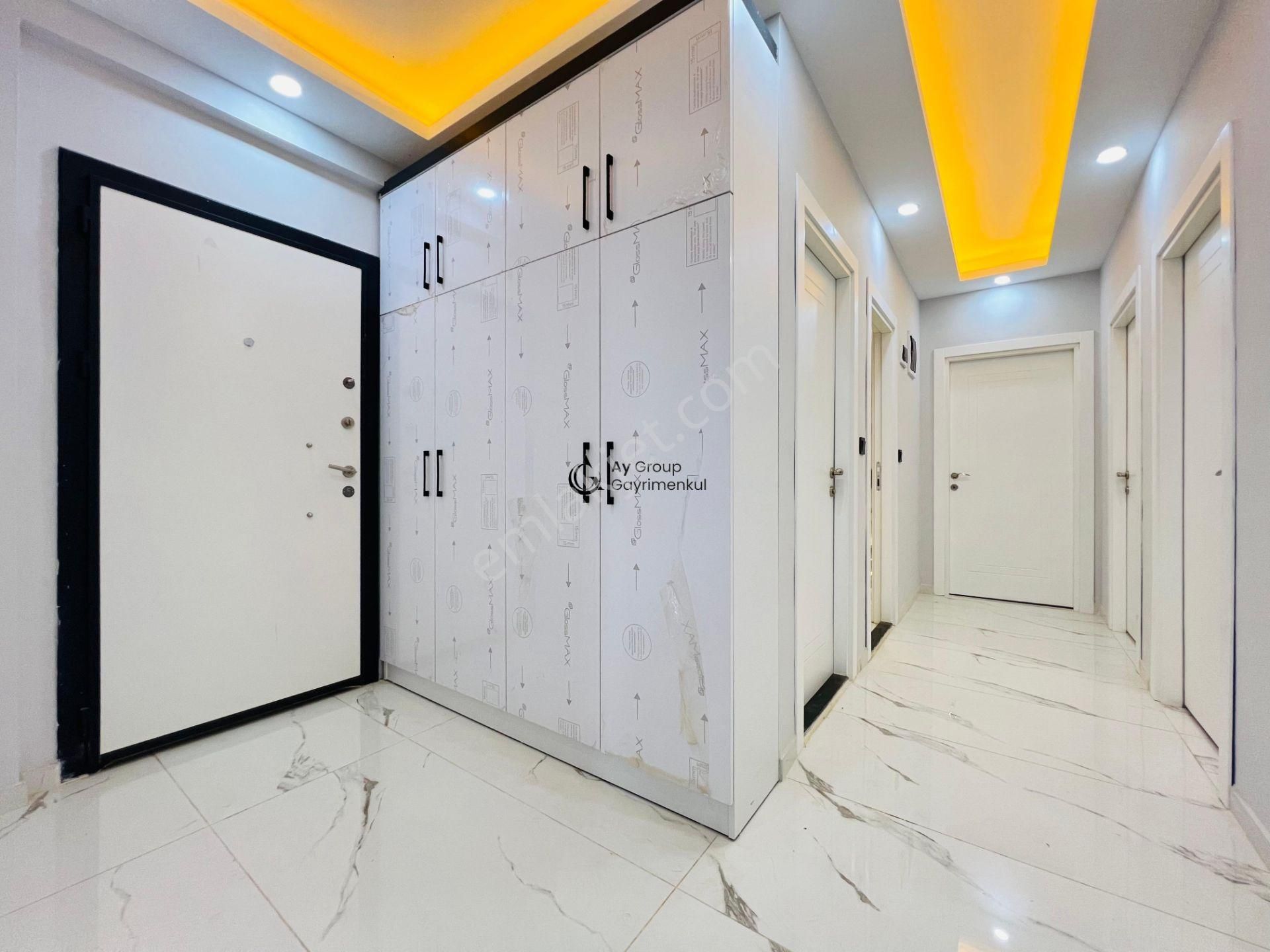 Antalya Varsak 2+1 Sıfır Asansörlü Çift Balkon 110m2 Geniş Daire - Görsel 4
