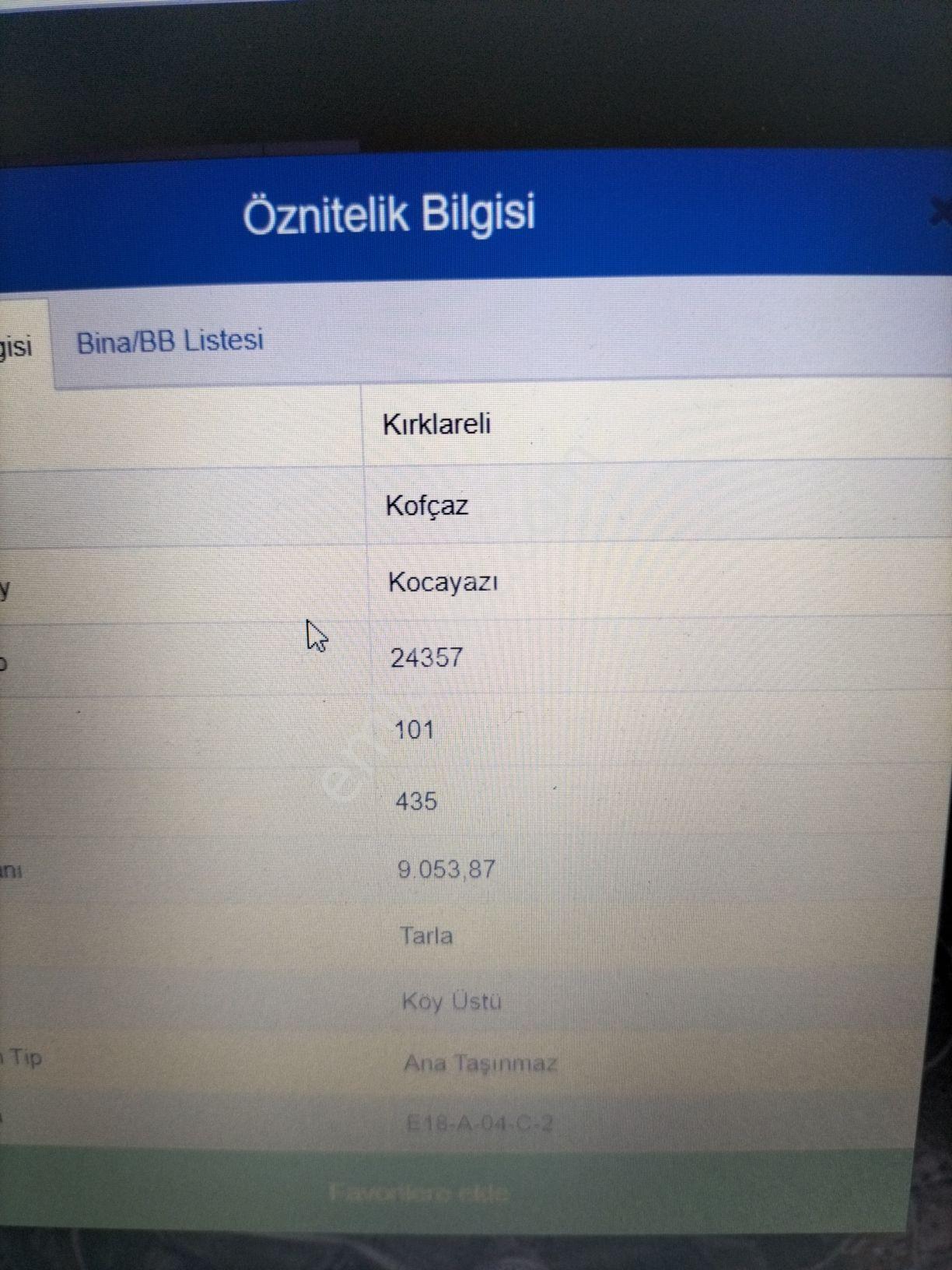 Kocayazı Köyü Satılık Tarla. - Görsel 2