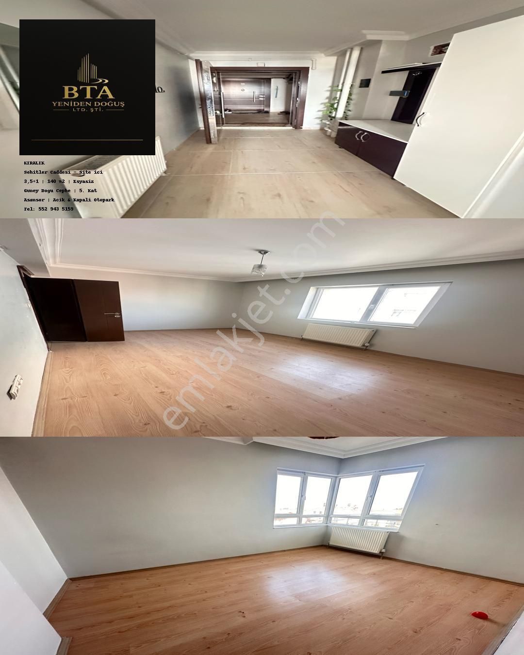 Şehitler’de Sitede 3+1 Kiralık Daire - Görsel 3