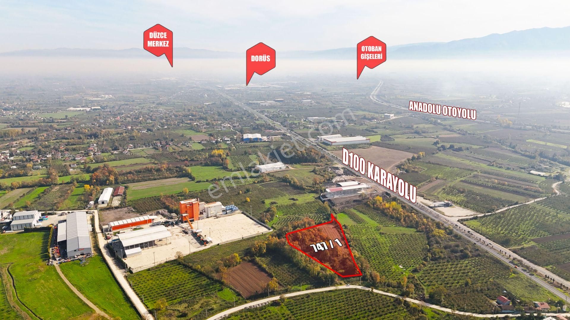 Gümüşova / Adaköy'de D100'e Yakın 11.906 M2 Sanayi Arasası - Görsel 4