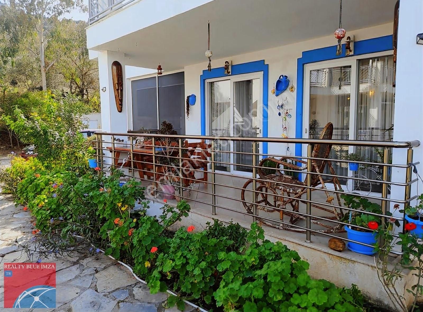 Bodrum Dörttepede 2+1 Bahçe Kullanımlı Geniş Verandalı Satılık - Görsel 15