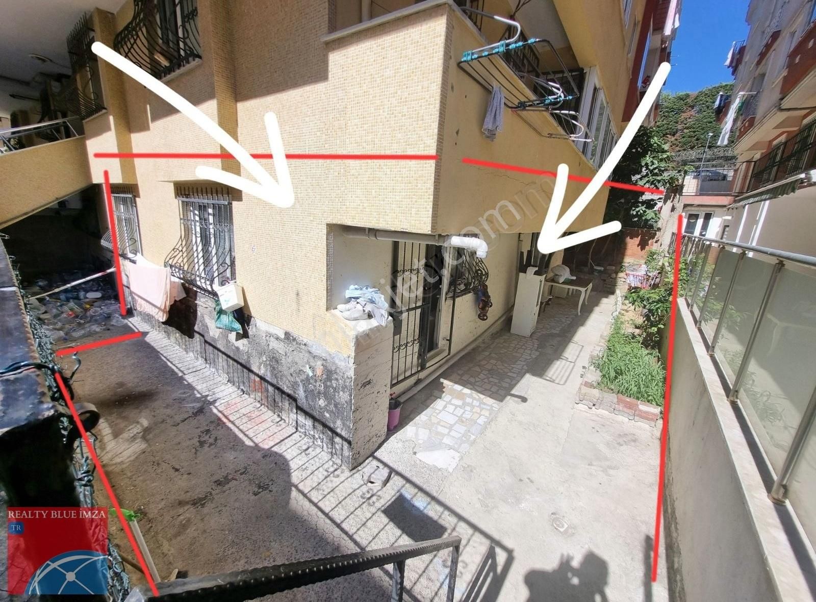 Büyük Bahçe Kullanımlı 3+1 İki Daire Olabilecek Çift Girişli. - Görsel 8