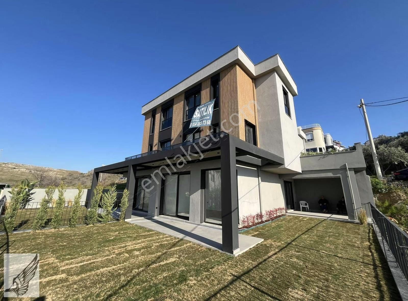 Seferihisar Akarca'da Full Deniz Manzaralı 3+1 Satılık Villa - Görsel 18