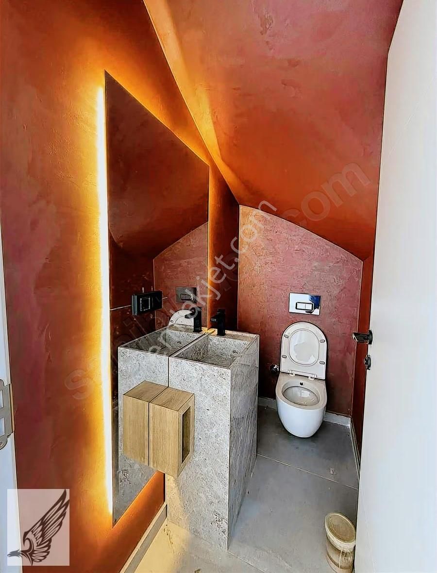 Seferihisar Akarca'da Full Deniz Manzaralı 3+1 Satılık Villa - Görsel 11