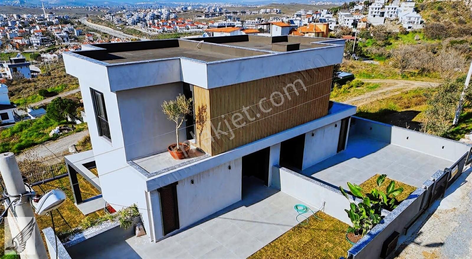 Seferihisar Akarca'da Full Deniz Manzaralı 3+1 Satılık Villa - Görsel 26