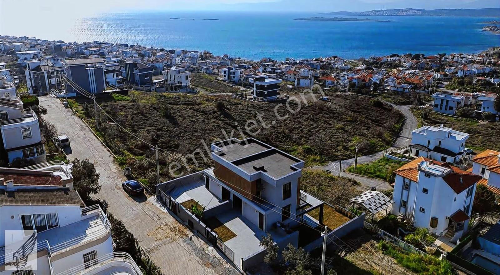 Seferihisar Akarca'da Full Deniz Manzaralı 3+1 Satılık Villa - Görsel 23