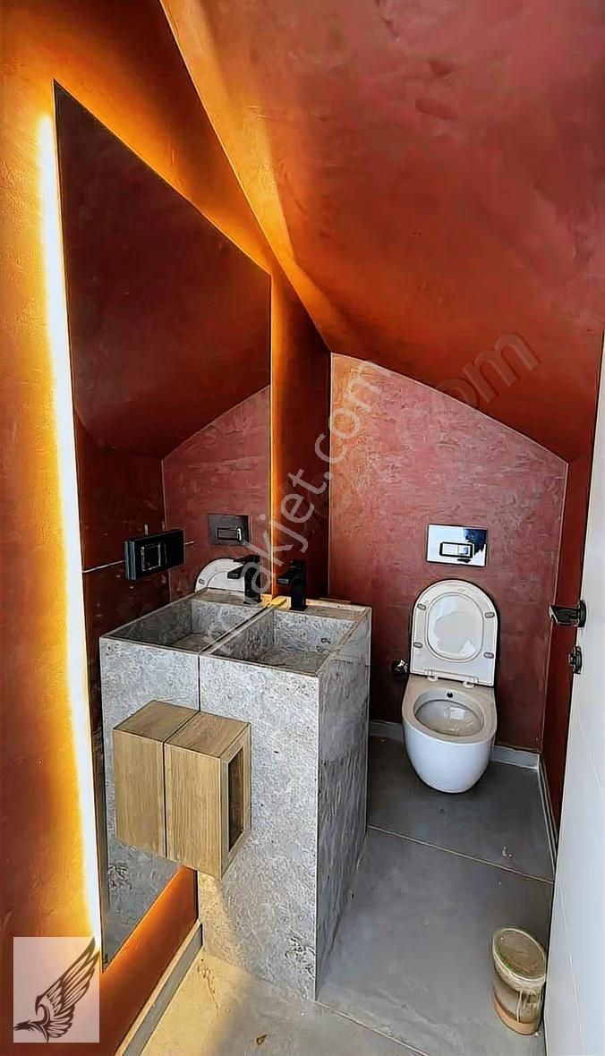 Seferihisar Akarca'da Full Deniz Manzaralı 3+1 Satılık Villa - Görsel 32