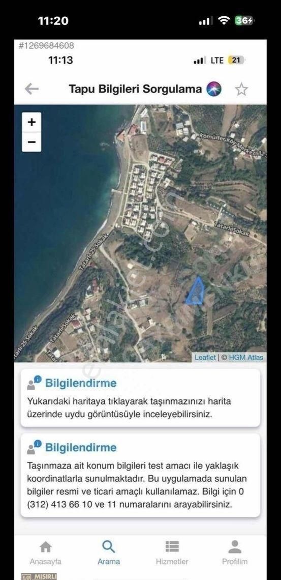 Mısırlı Gayrimenkul'den Satılık Arsuz Tatarlı'da 2.57 M2 Tarla - Görsel 6