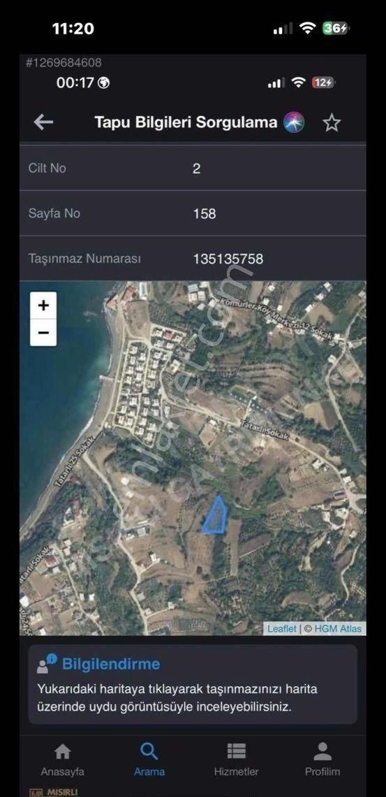 Mısırlı Gayrimenkul'den Satılık Arsuz Tatarlı'da 2.57 M2 Tarla - Görsel 11