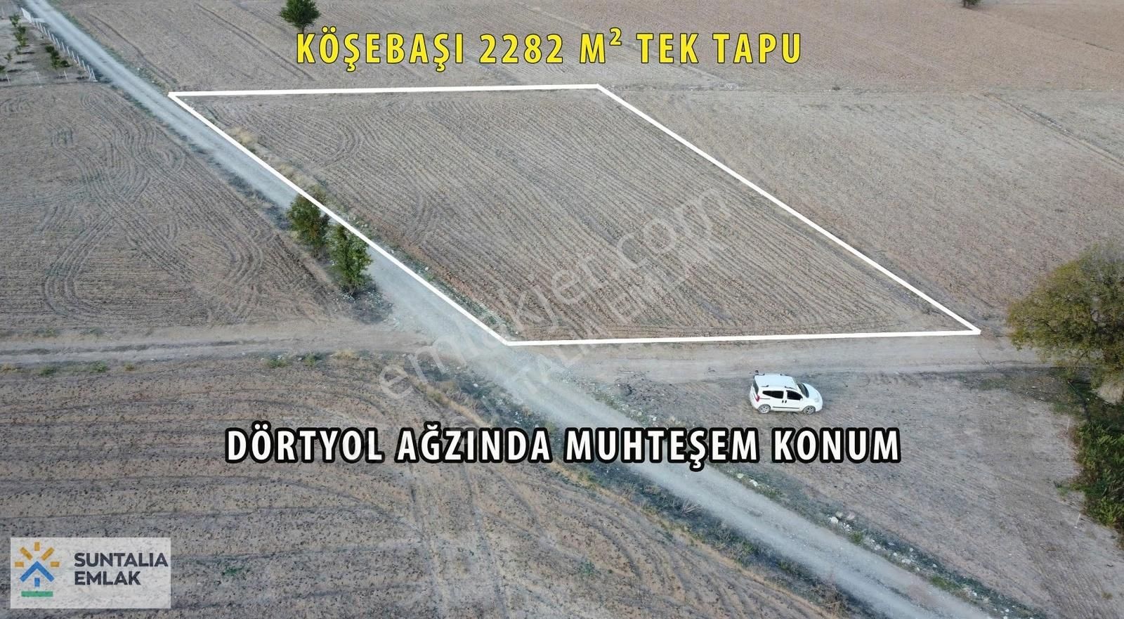 Çomaklının En Güzel Arsası 2282 M2 Köşebaşı Şebeke Suyu Önünde - Görsel 7