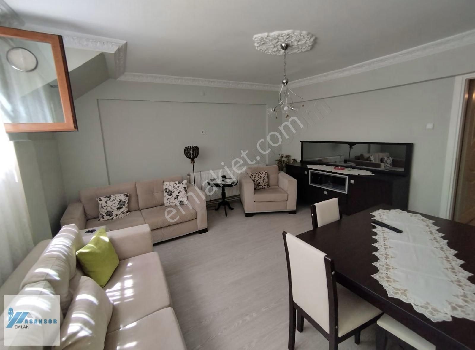 Asansör Emlaktan Dogalgazli 2+1 Full Yapili Esyali Satilik Daire - Görsel 11