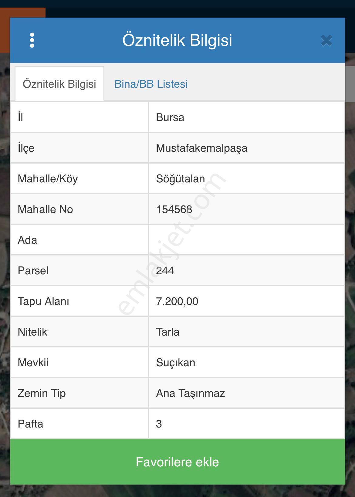 Bm Real Estate Bursa Mustafakemalpaşa’da Satılık Kupon Arazi - Görsel 2
