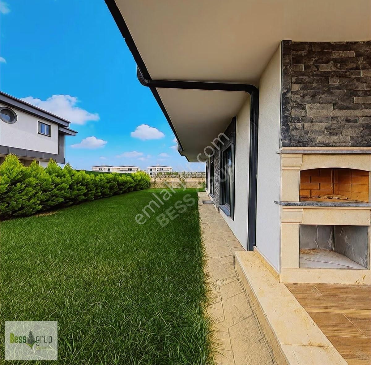 Havuzlu Güvenlikli Site E5'e 5 Dakika Uzaklıkta Satılık Villa... - Görsel 35