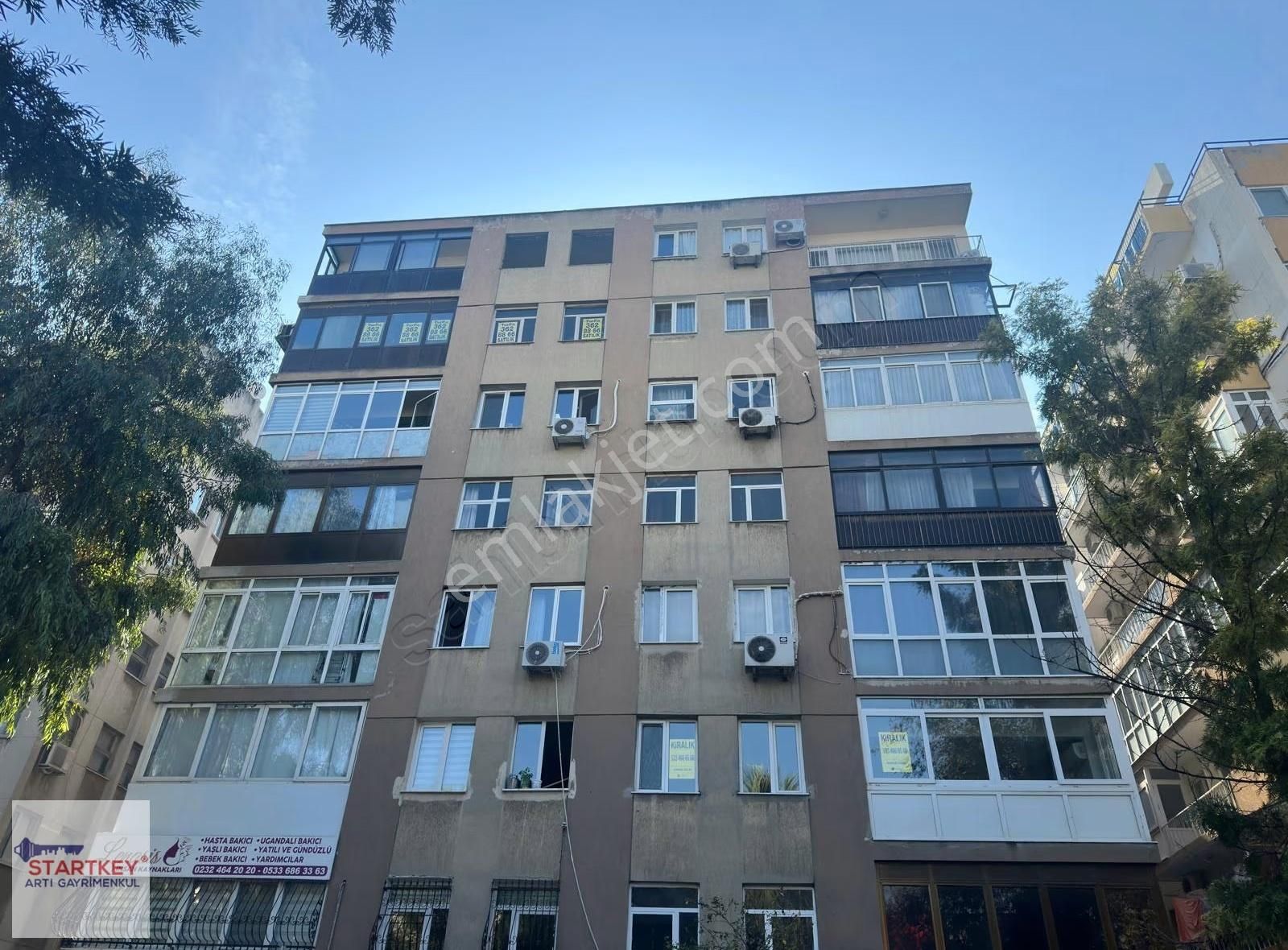 Alsancak Merkezde Doktorlar Sitesinde Satılık 1+1 Daire