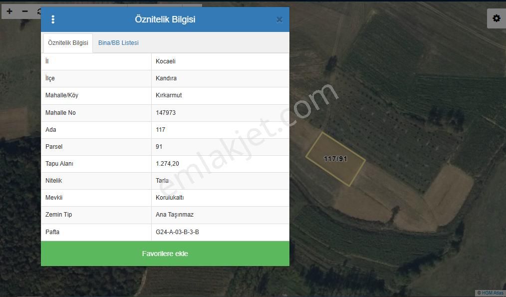 Kocaeli Kandıra Kırkarmut'da Satılık Kutu Gibi Tarla - Görsel 13