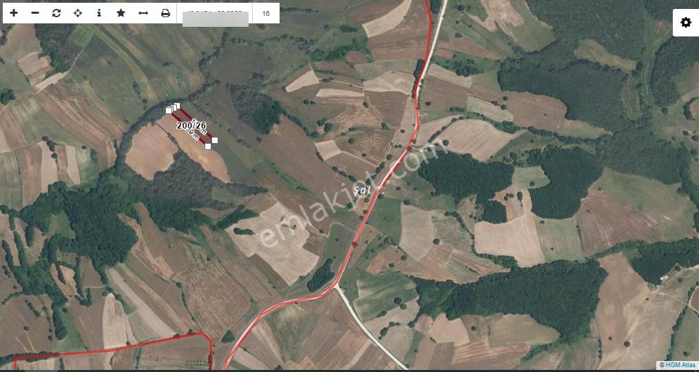 Kocaeli Derince Tahtalı'da 554 M2 Satılık Tarla - Görsel 3