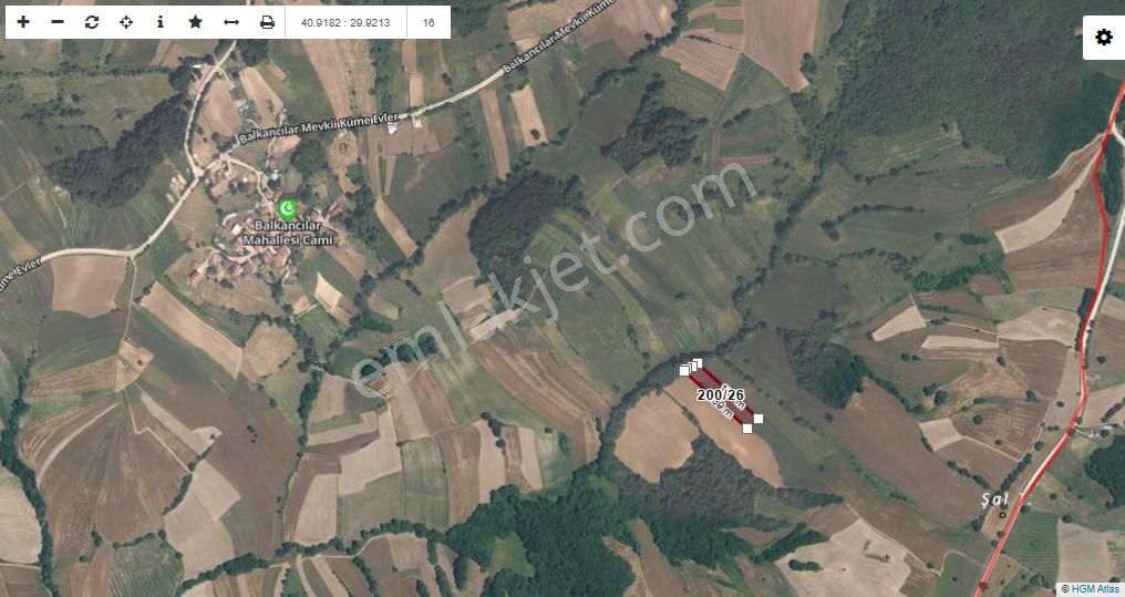 Kocaeli Derince Tahtalı'da 554 M2 Satılık Tarla - Görsel 4