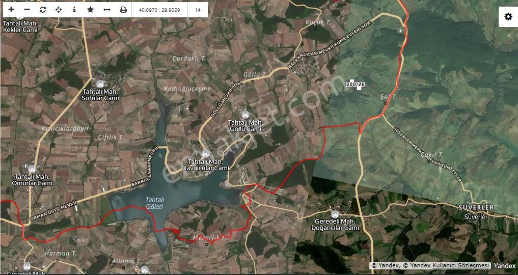 Kocaeli Derince Tahtalı'da 554 M2 Satılık Tarla - Görsel 6