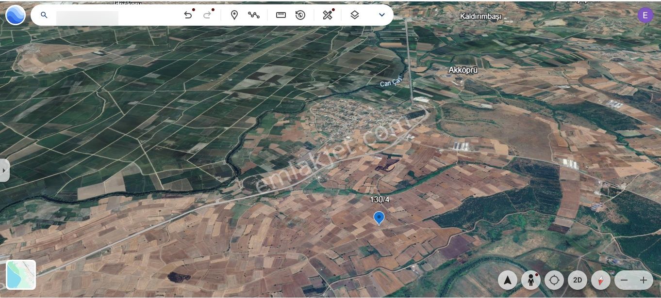 Çanakkale Biga Güleç Köyü'nde 2.359 M² Kadastral Yollu - Görsel 12