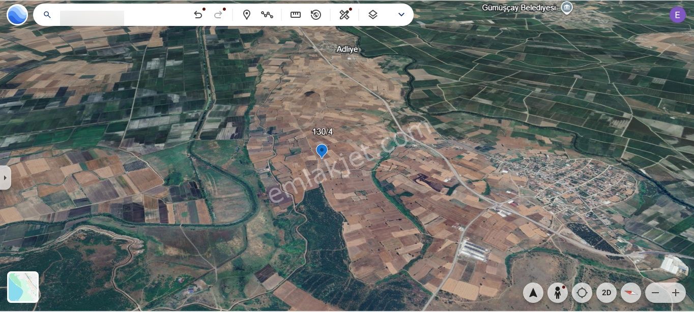 Çanakkale Biga Güleç Köyü'nde 2.359 M² Kadastral Yollu - Görsel 11