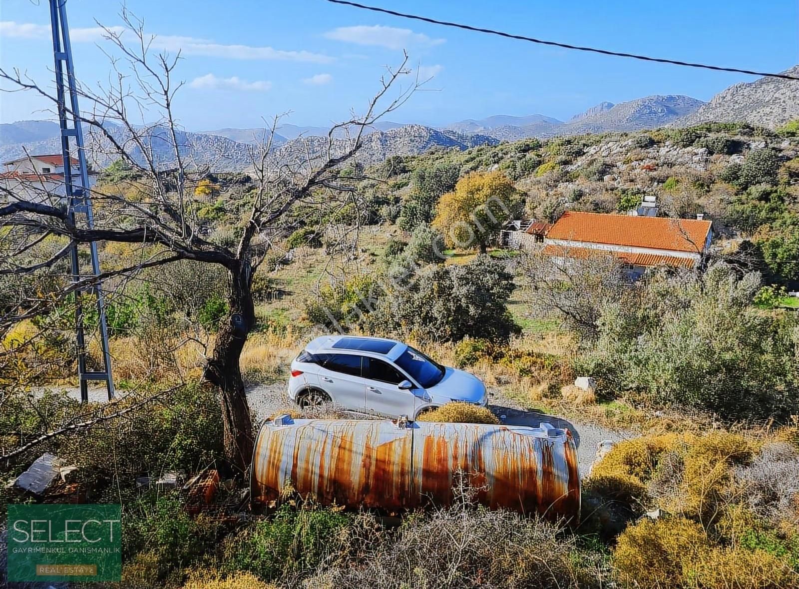 Marmaris Söğüt Köyünde İçinde Ev Olan 904 M² Tarla - Görsel 15