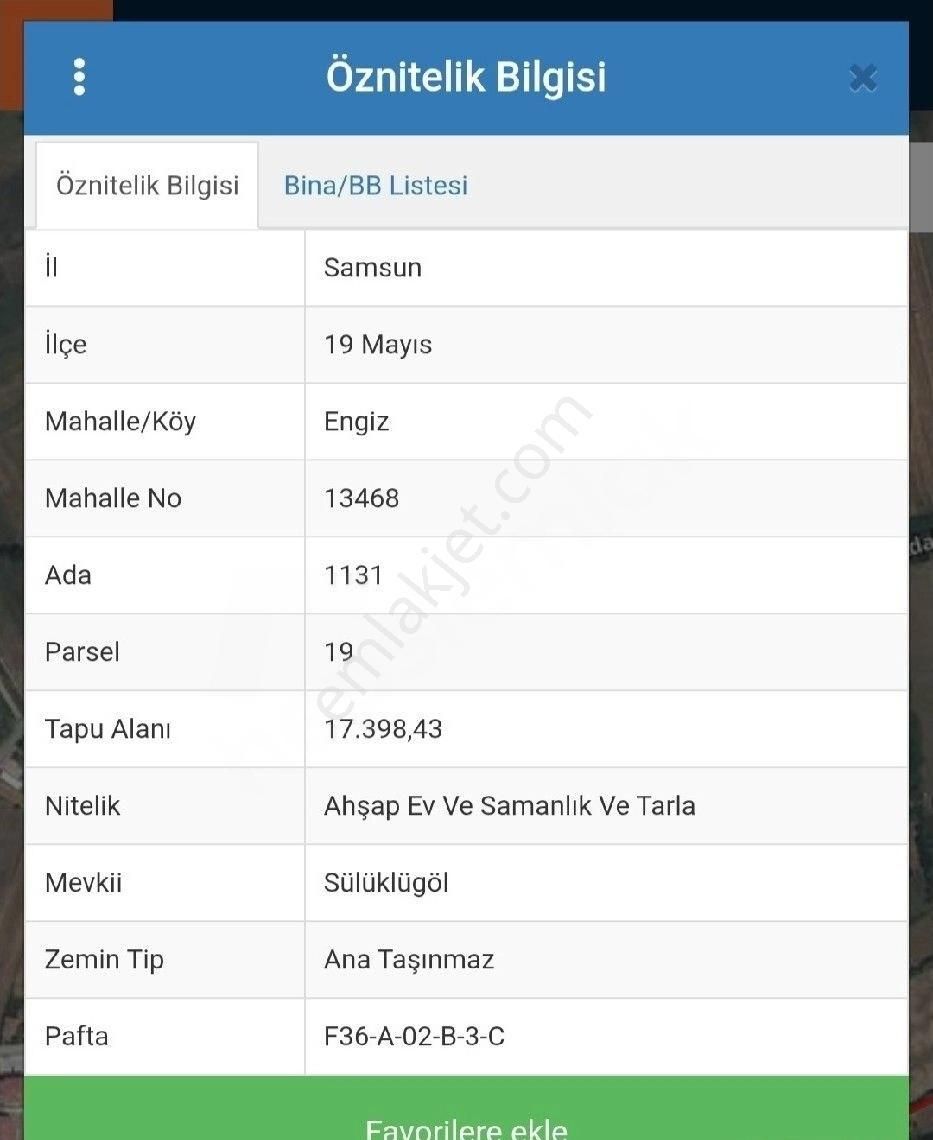 Salur Gayrimenkul Den Satılık Tarla - Görsel 2