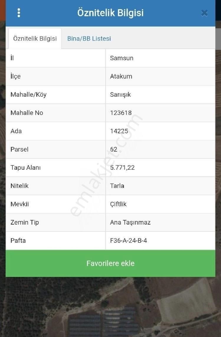 Salur Gayrimenkul Den Satılık Tarla - Görsel 2