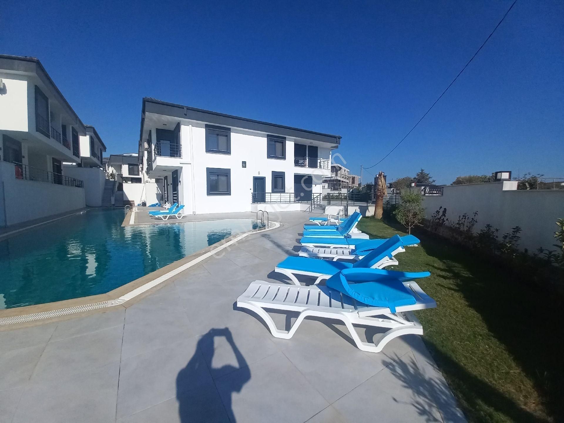 Didim Hisar Mah Havuzlu Sitede Satılık 3+1 Cepheli Villa - Görsel 6