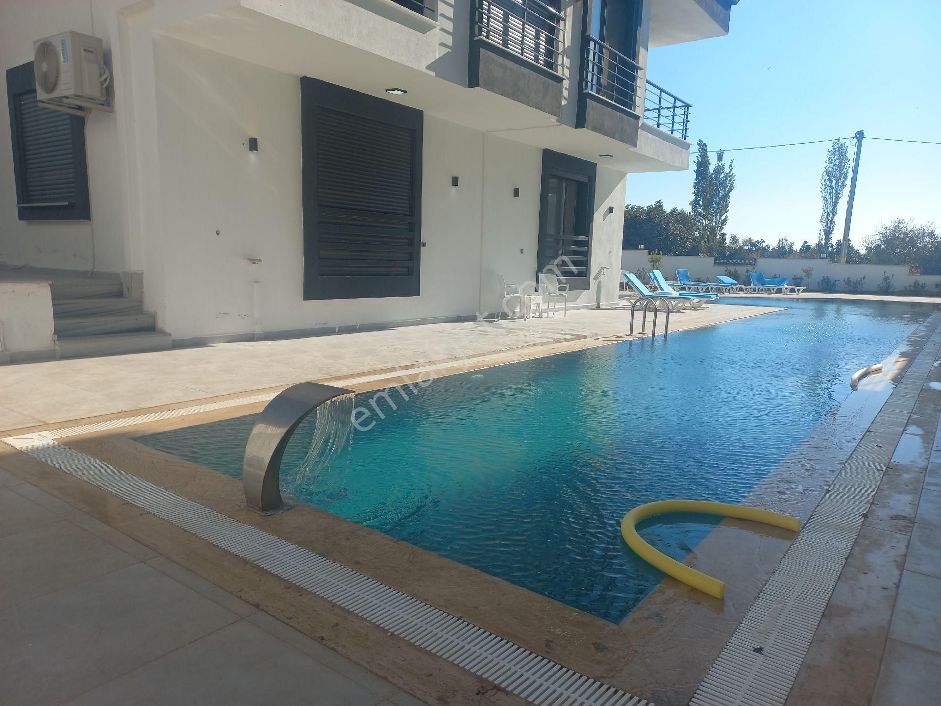Didim Hisar Mah Havuzlu Sitede Satılık 3+1 Cepheli Villa - Görsel 9
