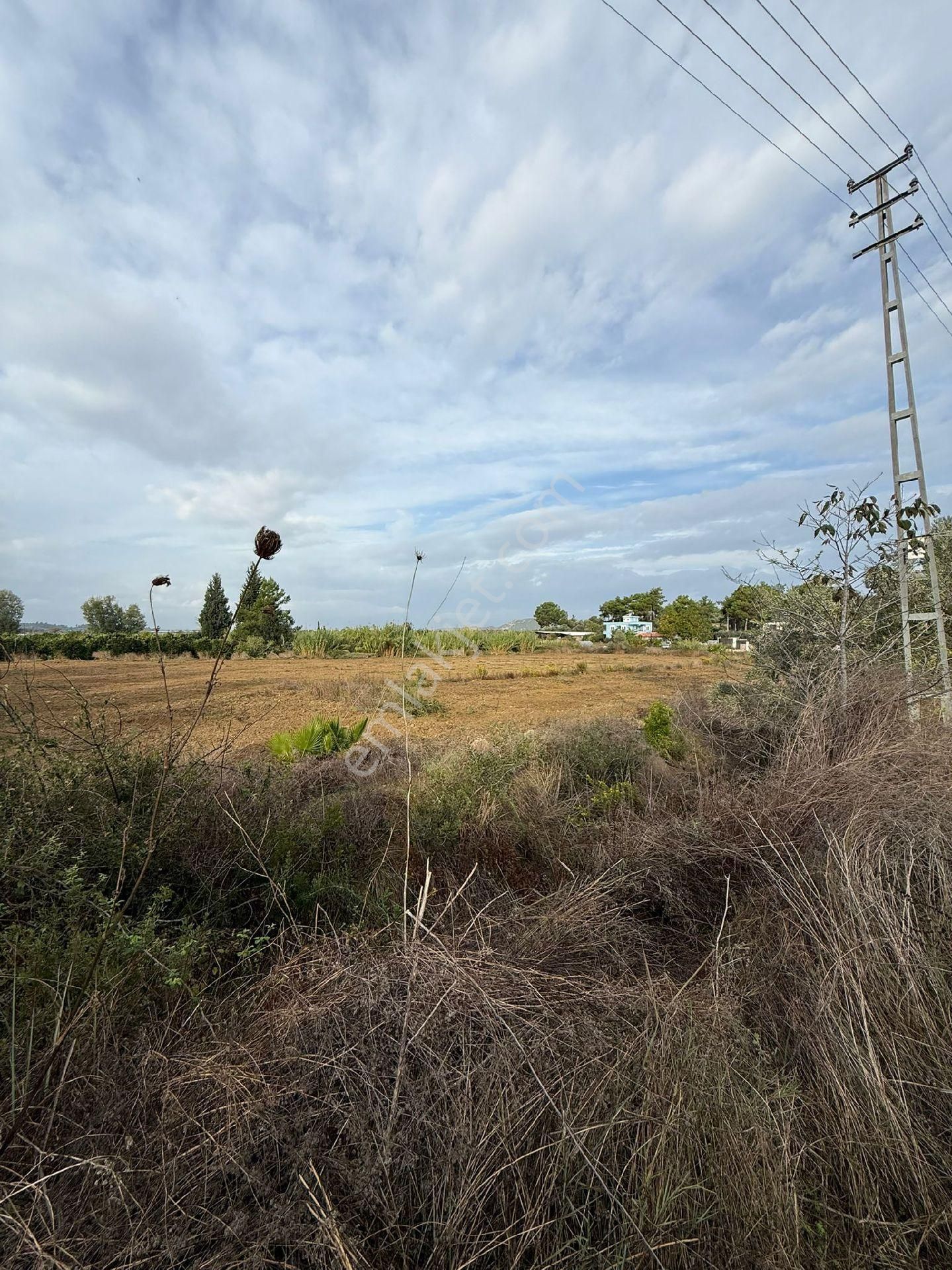 Etrafı İmarlı Villalar Olan Üç Tarafı Kadostro Yola Cephe Elektrik Su Aboneli Ev İçin Tarla - Görsel 3