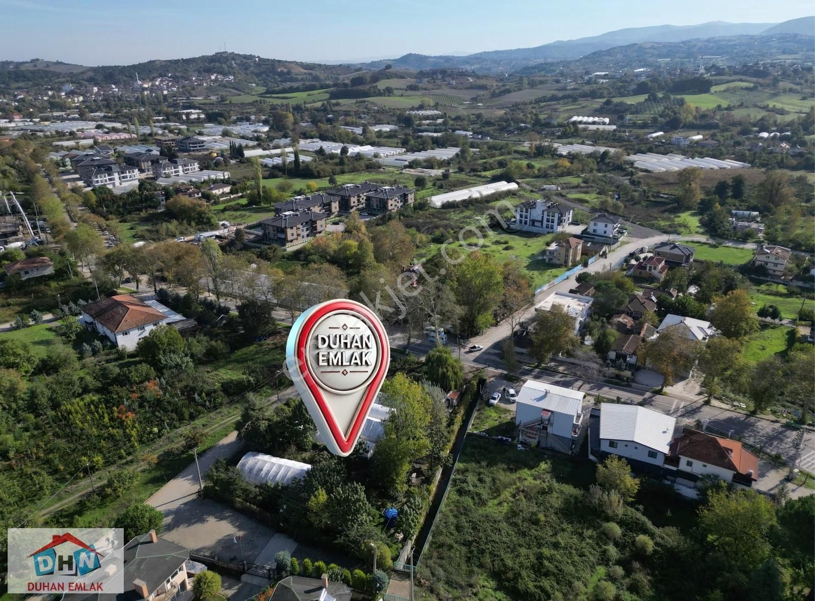 Duhandan Kadıköyde 1.506m2 Termal Yoluna Cephe 3 Kat İmarlı Arsa - Görsel 6