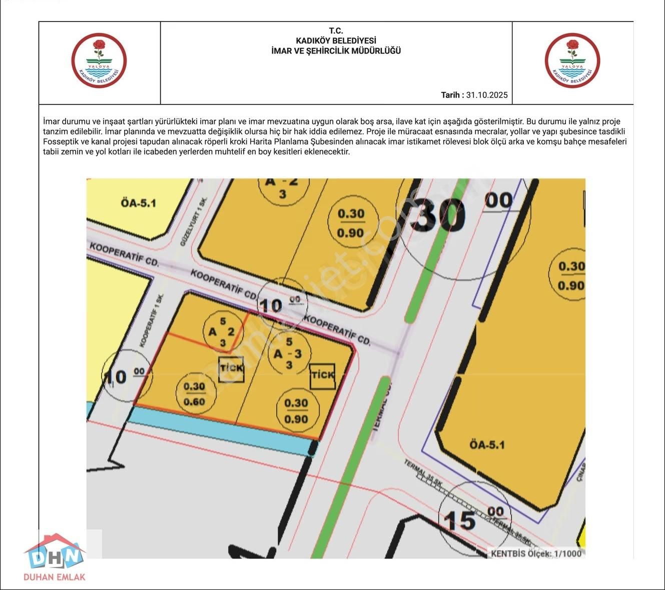 Duhandan Kadıköyde 1.506m2 Termal Yoluna Cephe 3 Kat İmarlı Arsa - Görsel 10