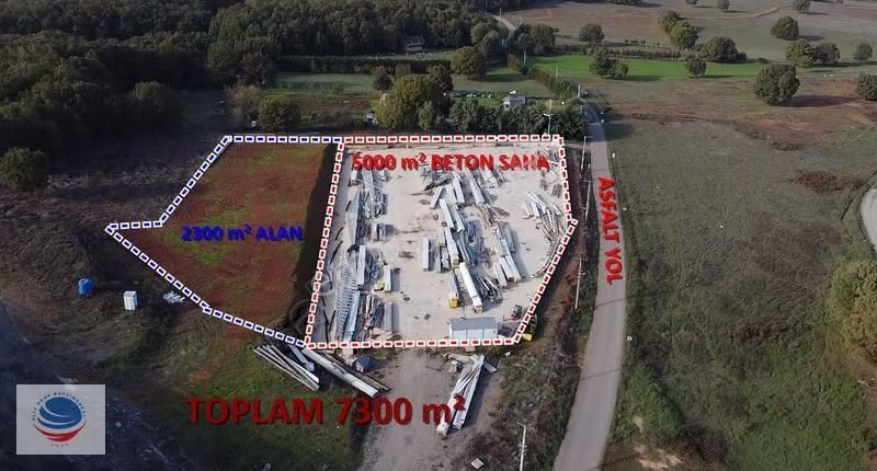 Cumaköy'de 7000 M² Beton Sahalı Asfalt Cephe Kiralık Arsa - Görsel 3