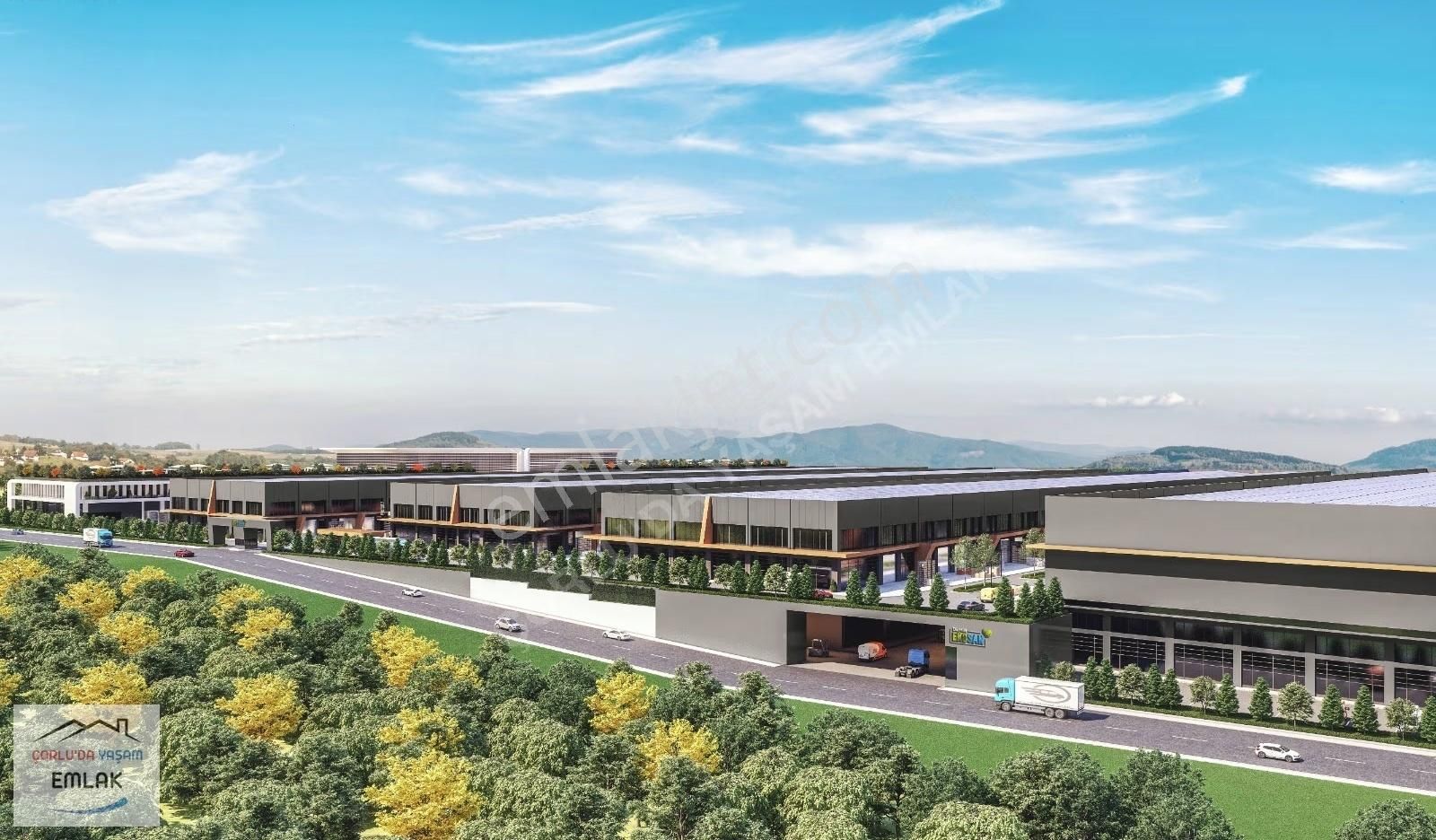 Çorlu 1.osb,türkgücü,demirekosan'da,1200m² Kiralık İmalathane