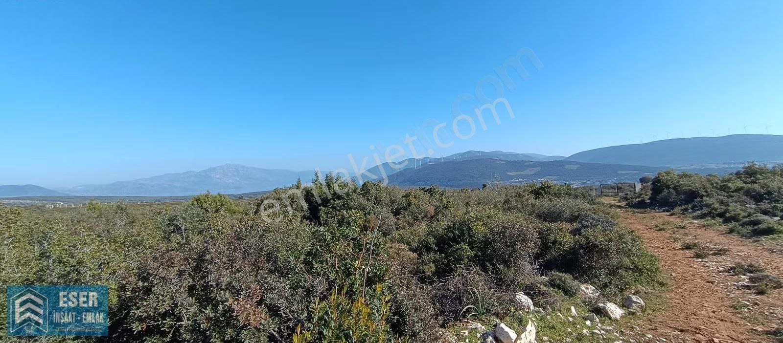 Aydın Didimde Satılık Yatırımlık Villa İmarlı Göl Manzaralı Arsa - Görsel 2