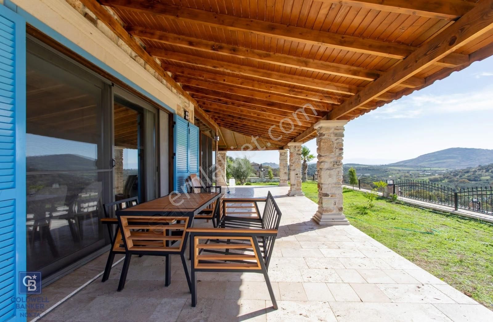 Foça Yenibağarası Zeytinköy Mevkii'nde Satılık Müstakil Villa - Görsel 5