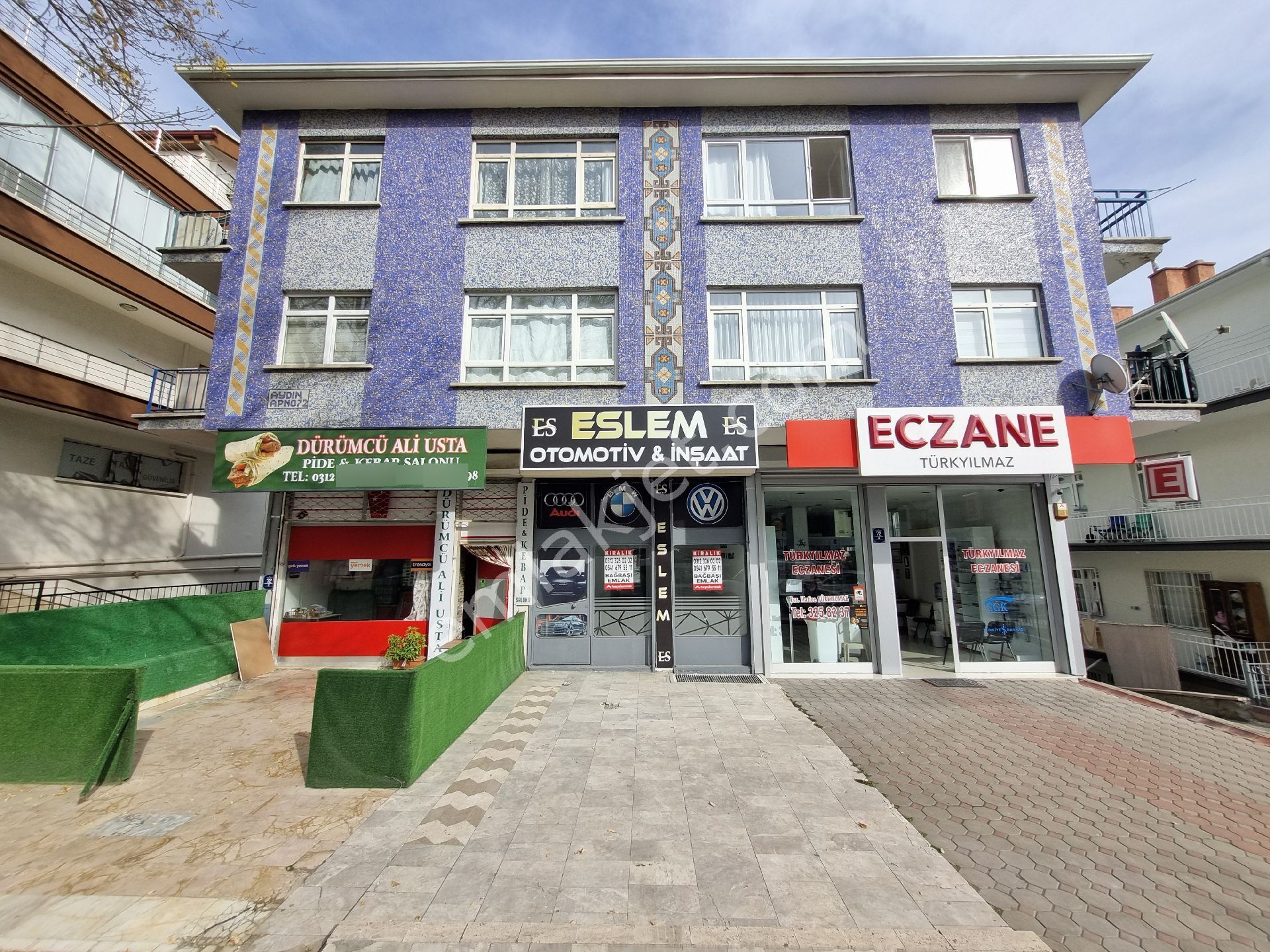Bağbaşı'dan Şehir Hastanesi'yakın Ayvalı Caddesi'nde Kiralık Dükkan