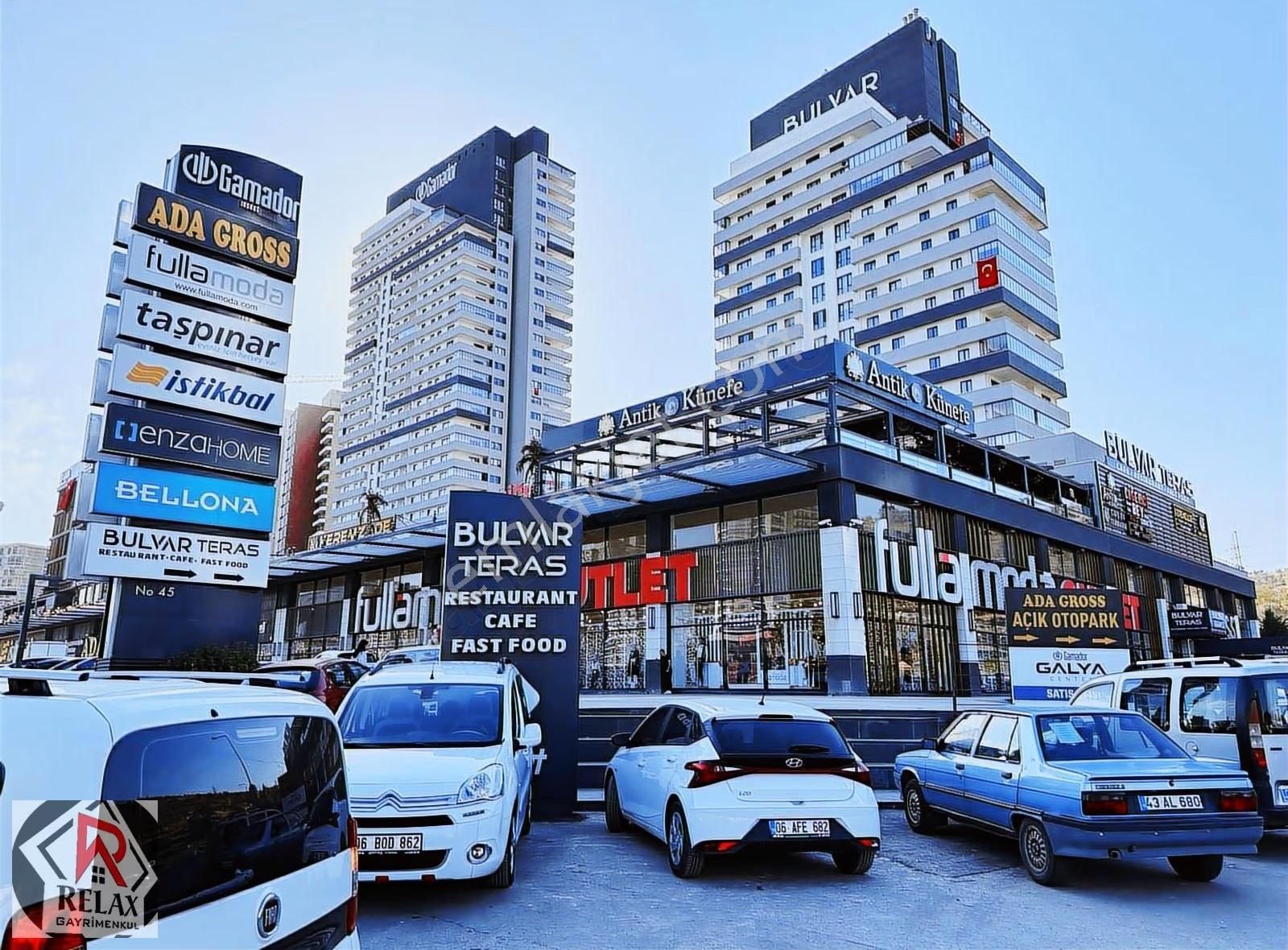 Relax'tan Gözde Proje Gamador Bulvarda 29.kat 3+1 Fırsat Daire