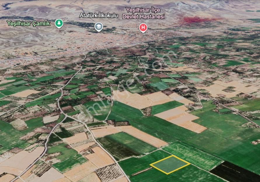 Yeşilhisar Da Uygun M2 Fiyatı İle 15.480 M2 Arazi - Görsel 5