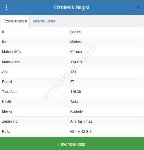 Çorum Merkez Kutluca Köyünde Satılık Tarla - Görsel 11