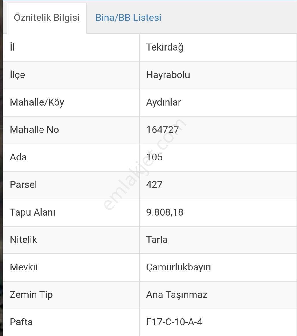 Tekirdağ Hayrabolu Aydınlı - Görsel 4