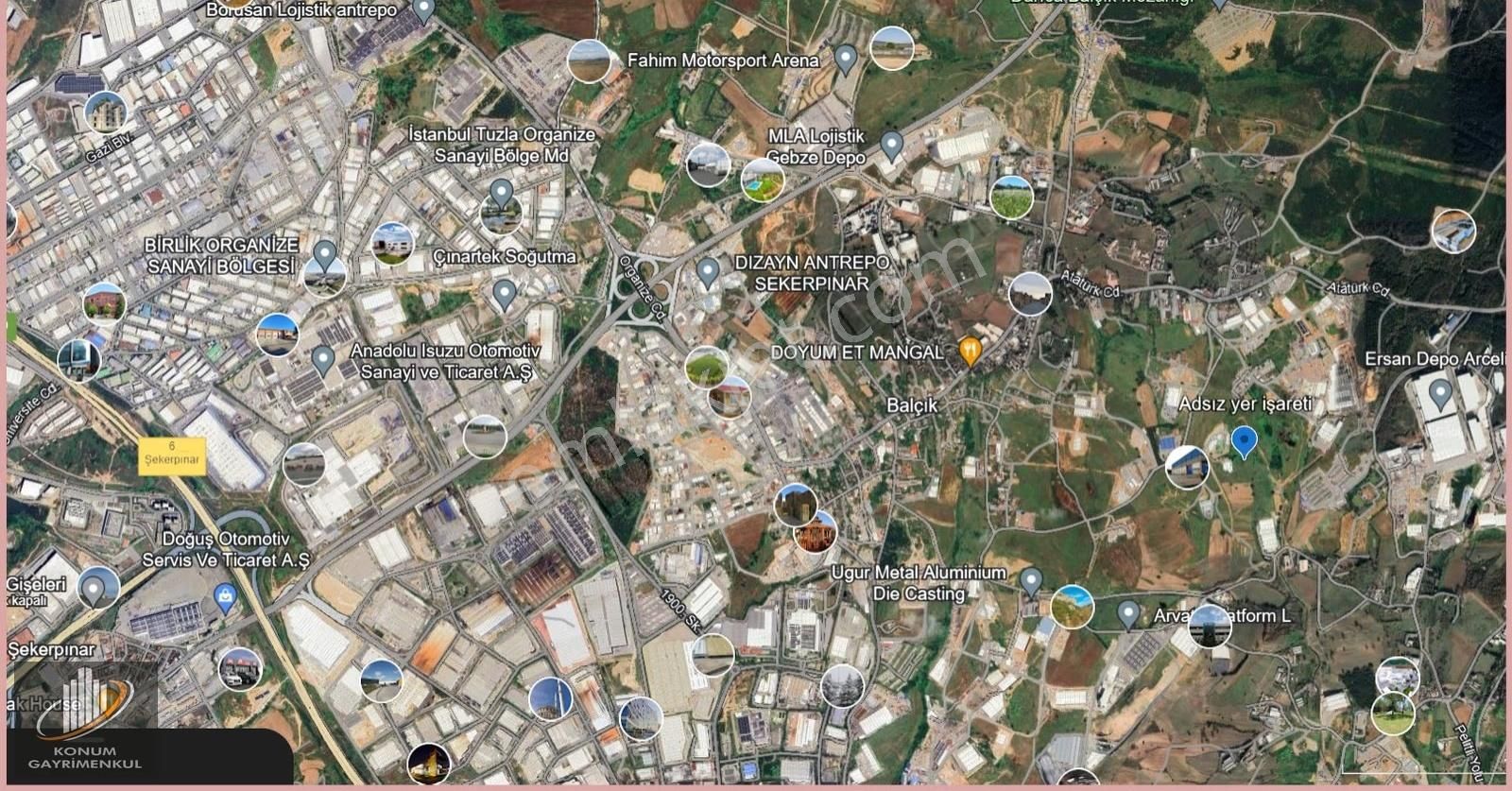 Pelitlide 2.600 M2 0,80 Sanayi Arsası (1275 M2 Tek Kat Kurulum)