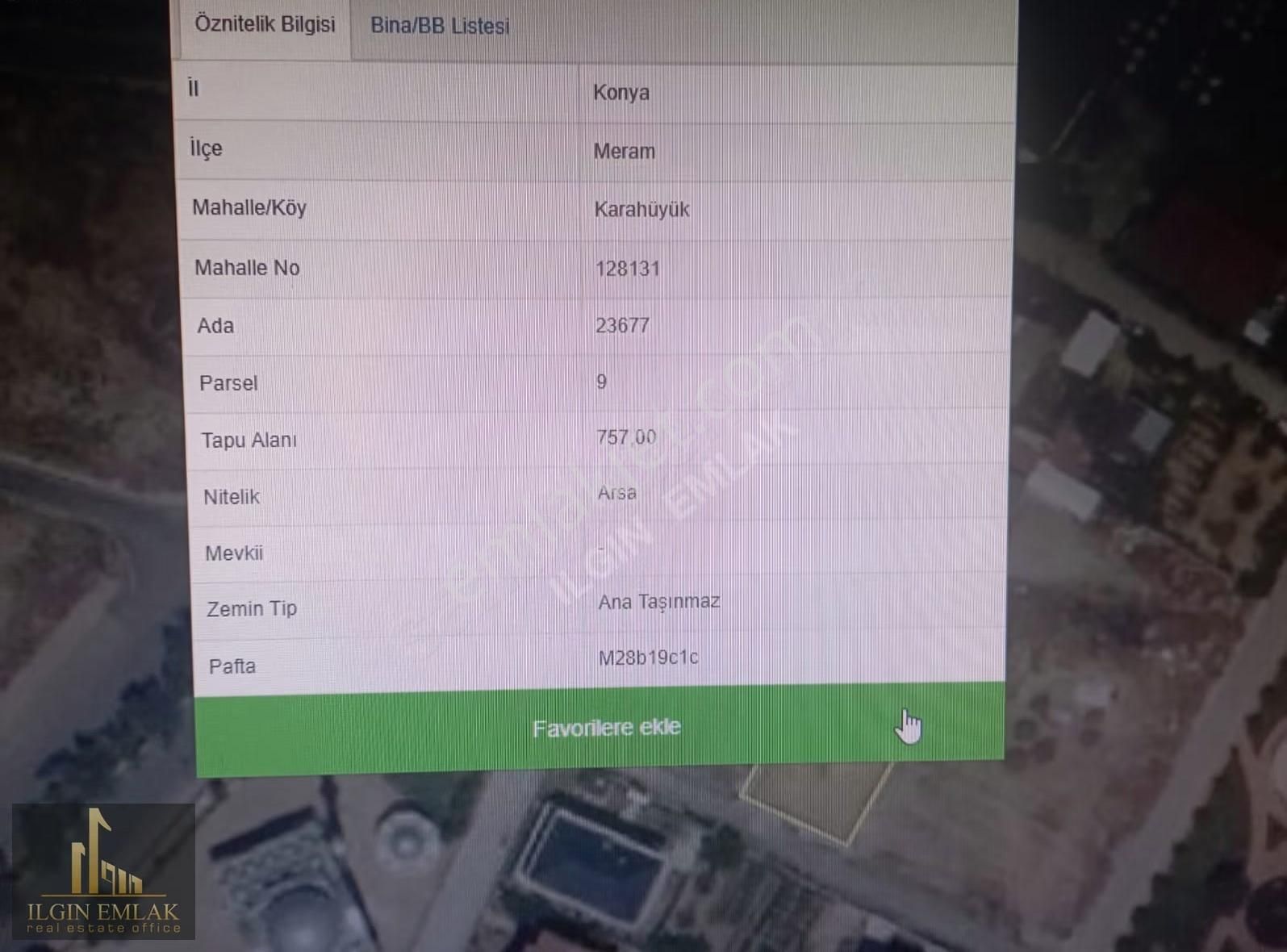 Emsallerine Göre Fırsat ! Meram Karahüyükte Satılık Arsa - Görsel 2